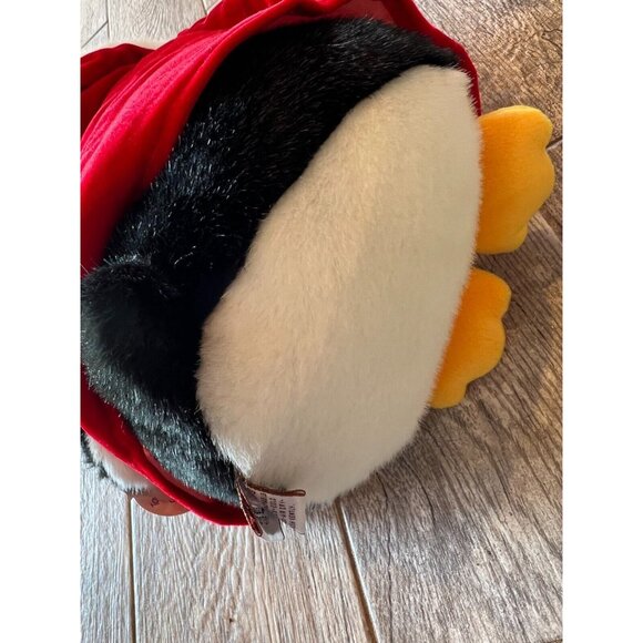 NWT Gund Igloo‎ The Penguin Fashion Bug Plush Stuffed Animal Toy 14" Santa Fur - Picture 4 of 10